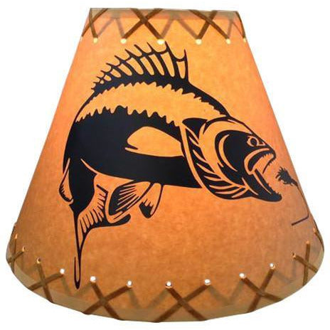 Action Walleye Lamp Shade