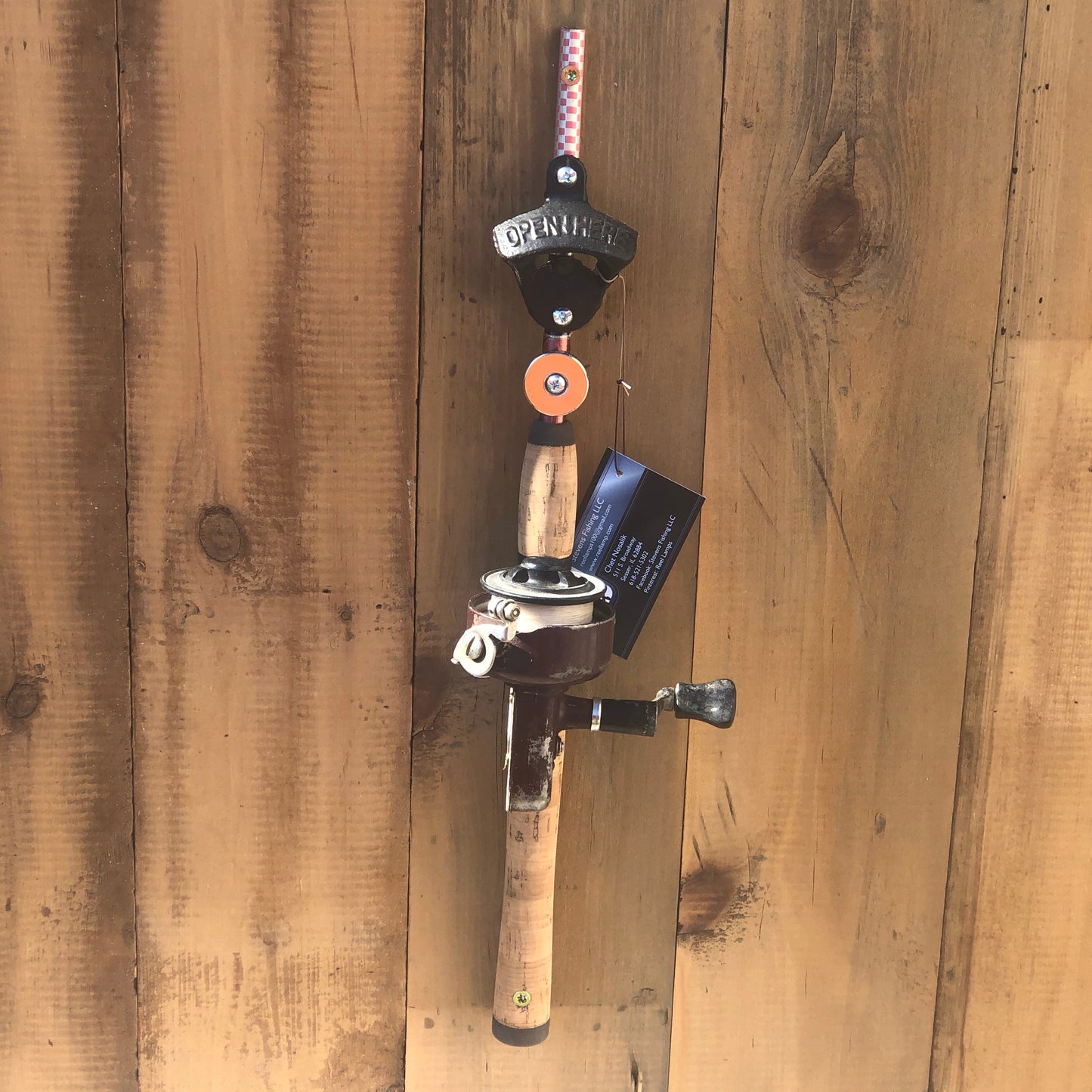 Fishing Pole Bottle Opener #B077