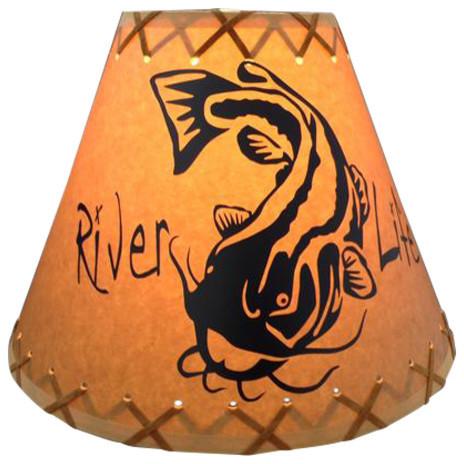 River Life Catfish Lamp Shade